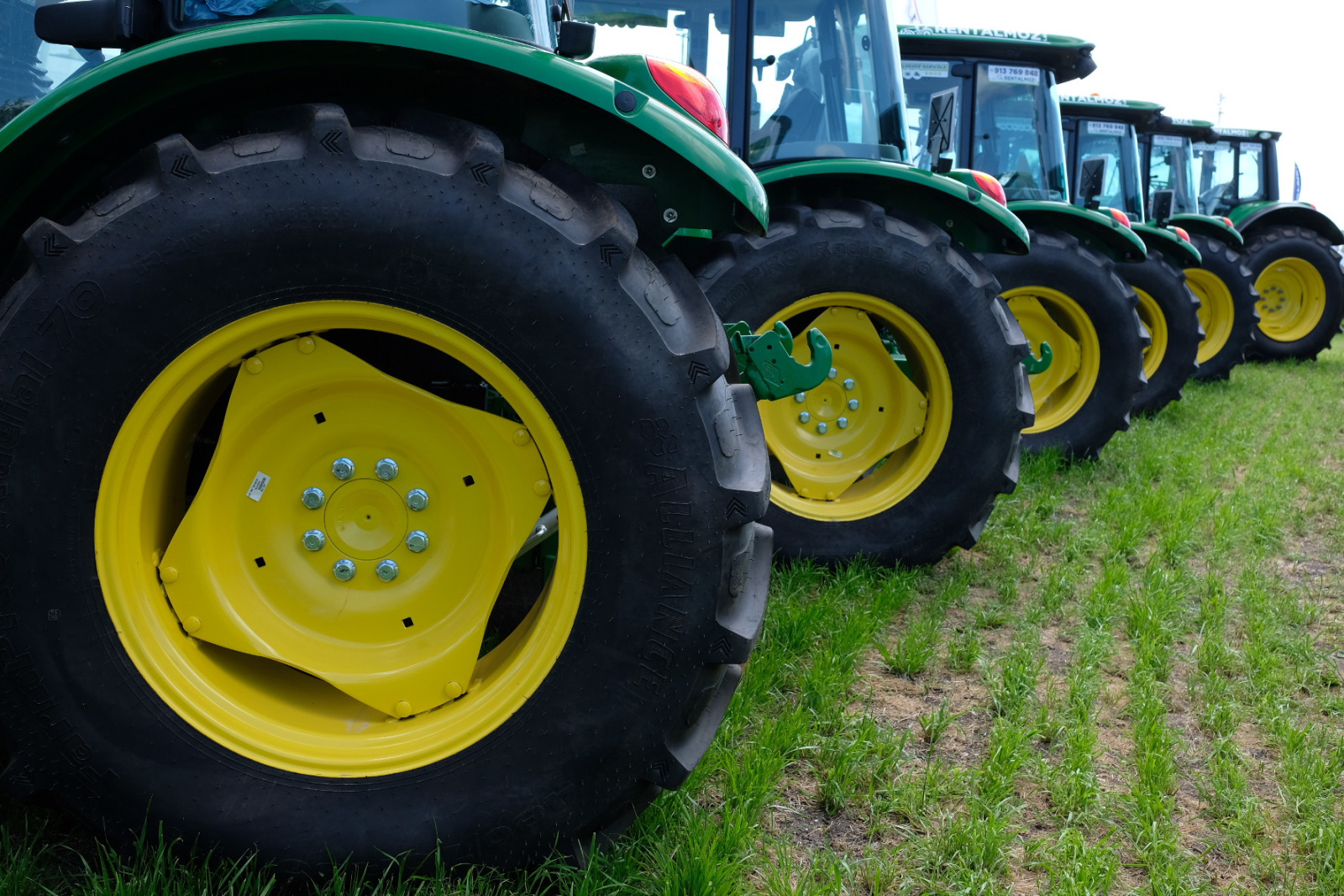 Demonstração de tecnologia agrícola na Ovibeja