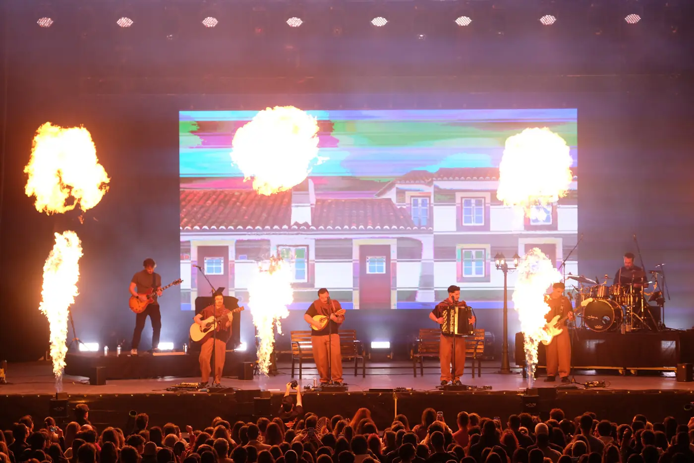 Concerto no palco principal da Ovibeja